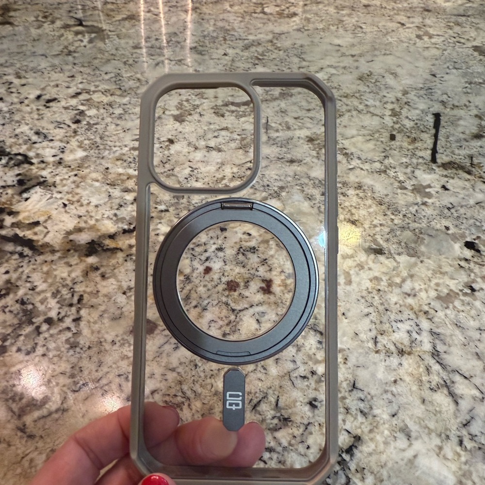 Clear iPhone 16 Pro Case with ring